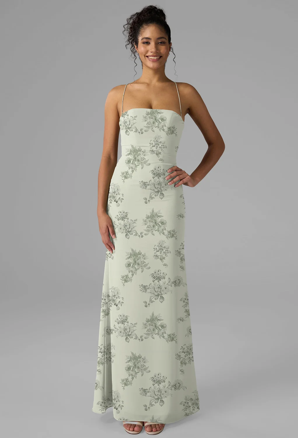 Pistachio Green Penoy Dresses | AW.Bridal