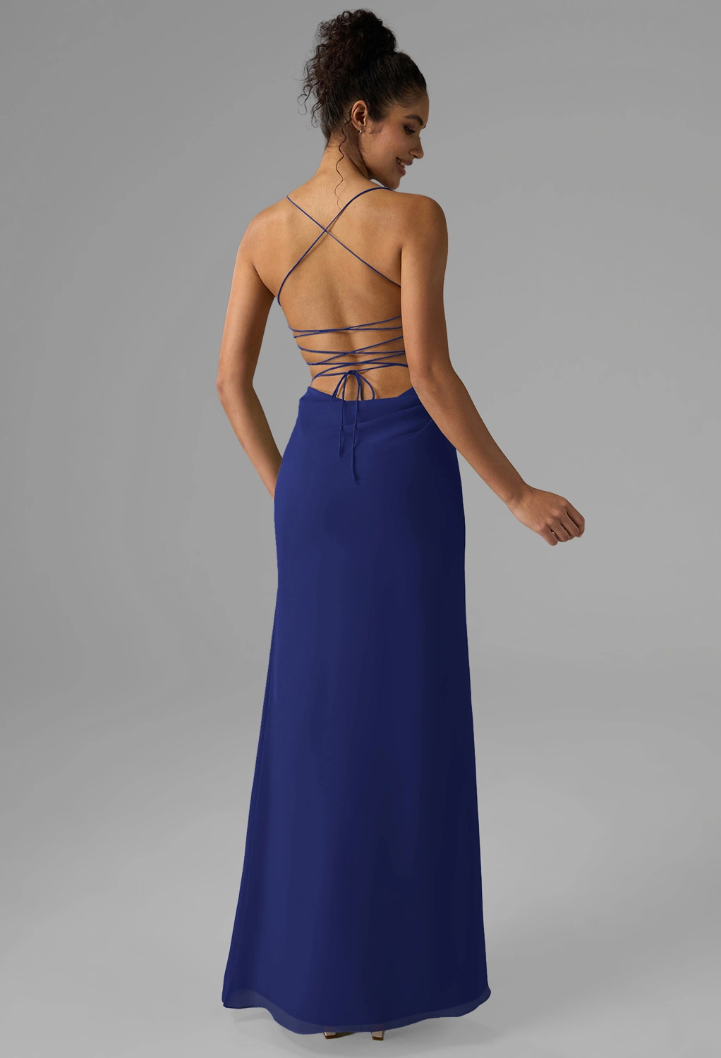 long sleeve plus size cocktail dresses Off-Shoulder Long Sleeve Plus-Size La Femme Prom Gown Navy / 22W