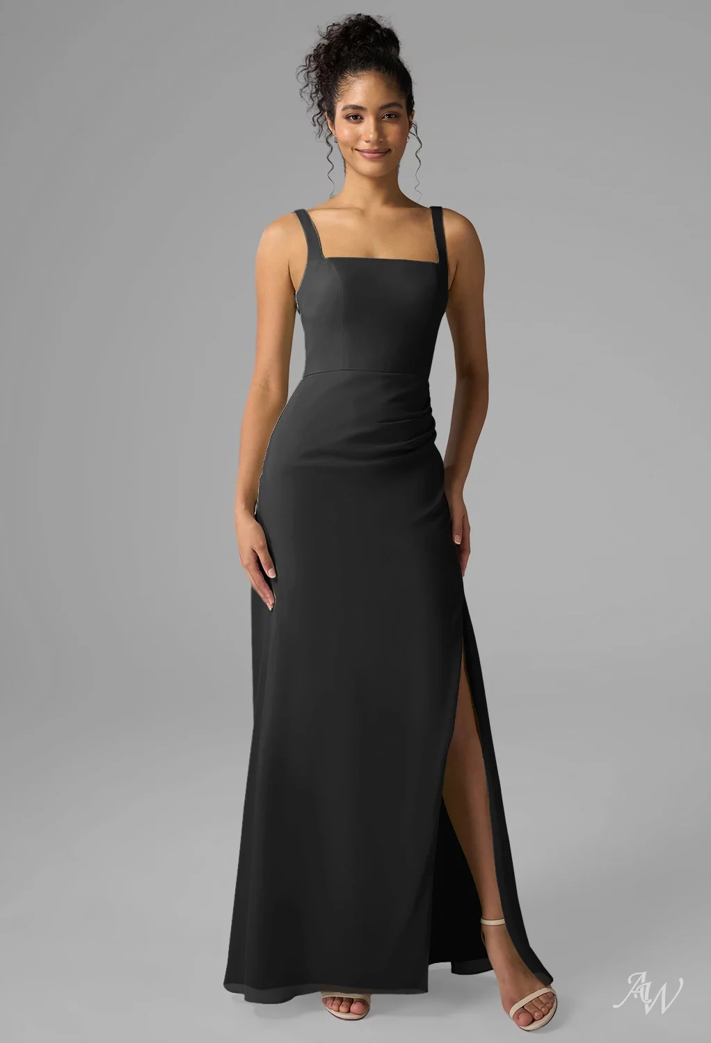 purple tiered homecoming dress Mini Tulle Fit and Flare with Lace COCOMELODY CS0999 EXTRA 30 The back of the Satin Black and White Color:Gold Sequins