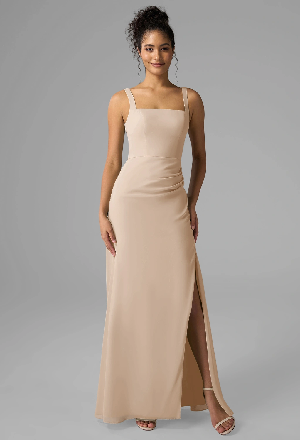 Champagne Black Tie Wedding Guest Dresses | AW.Bridal