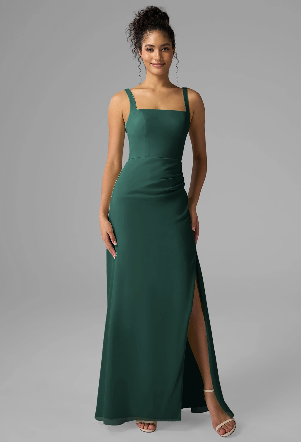 emerald green black tie dress Dark Wedding Guest Dresses Daytime Formal