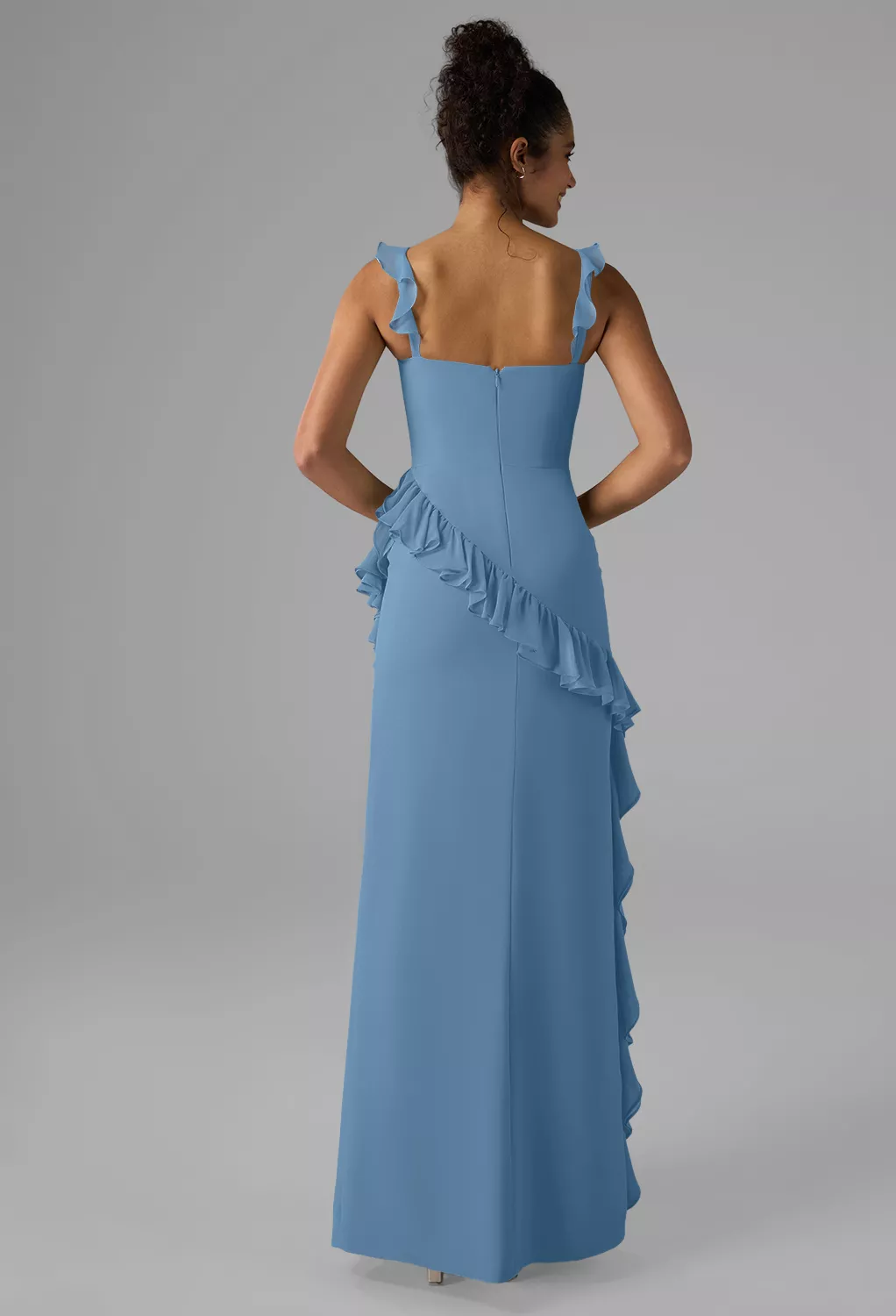 sachin and babi light blue dress Navy Blue,Slate Blue,Dusty Blue,Sky Blue Bridesmaid Dresses: Buy Women's  Dresses Online at STACEES main image 0