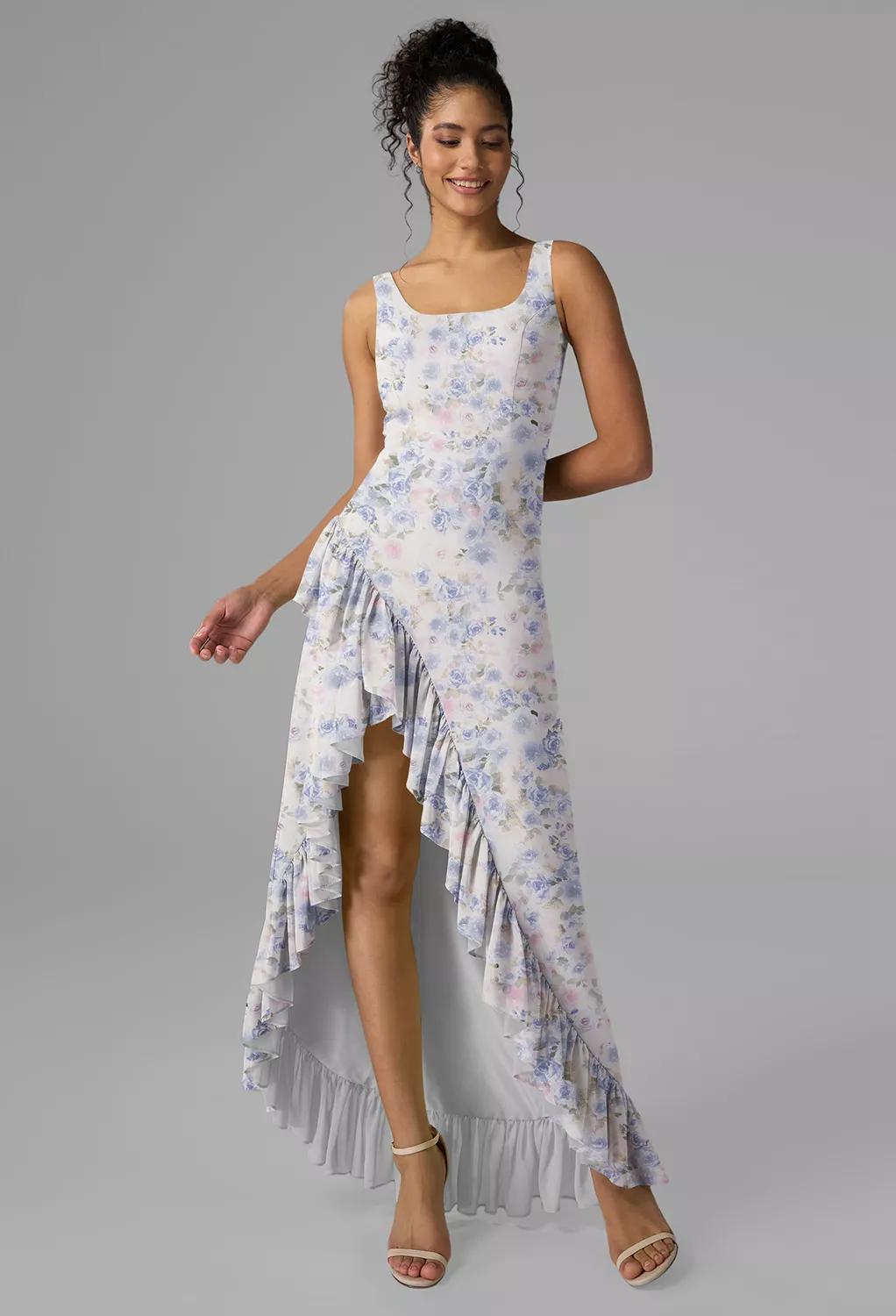 strapless open back dress Calvin Klein 70's Purple Knee Length Party Dress Size 10 SKU 000201 –  Designers On A Dime main image 0
