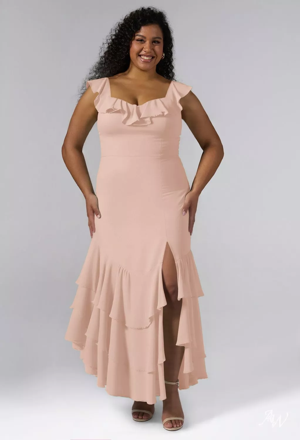 anaya pink dress Anaya With Love Recycled Blush Pink Ribbon Detail Midi Dress  Maya Deluxe