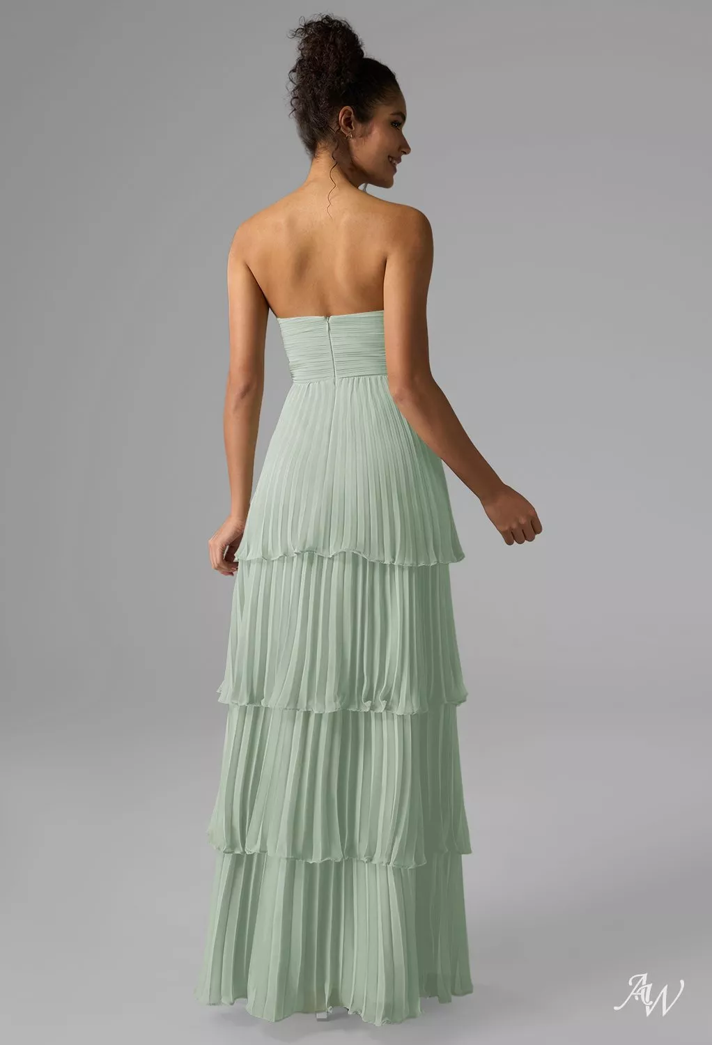 sage green chiffon bridesmaid dress sage chiffon bridesmaid dresses Zapaka Women Dusty Sage Boho Chiffon Long Bridesmaid  Dress Halter Wedding Party Dress with Slit, Chiffon color /  US6-parroquiadesanalbertomagno.com