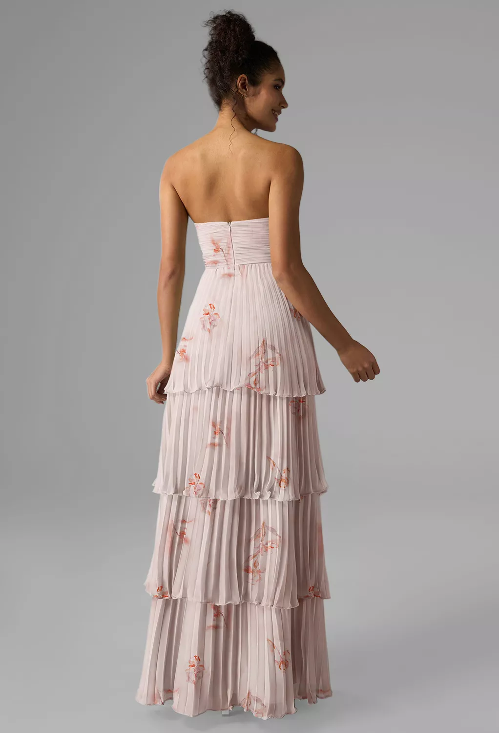 Sweet Pink Blooms Bridesmaid Dresses | AW.Bridal
