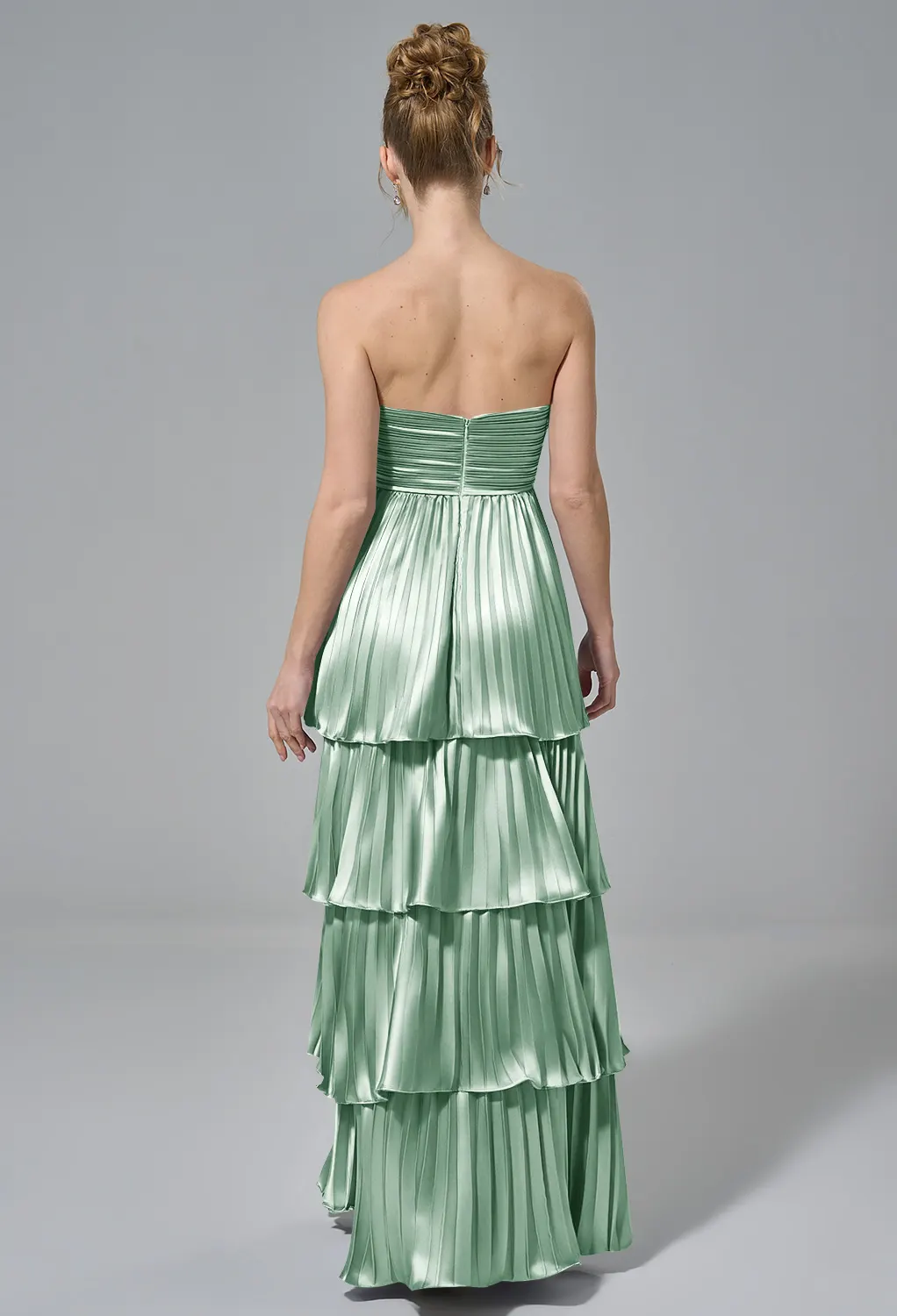 Crystal Satin Bridesmaid Dresses | AW.Bridal