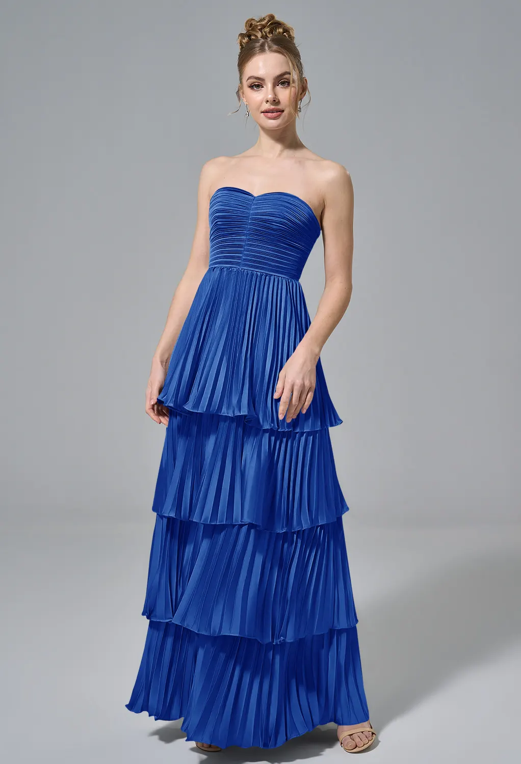 cornflower blue dress wedding guest Spring Dresses bust 34.6