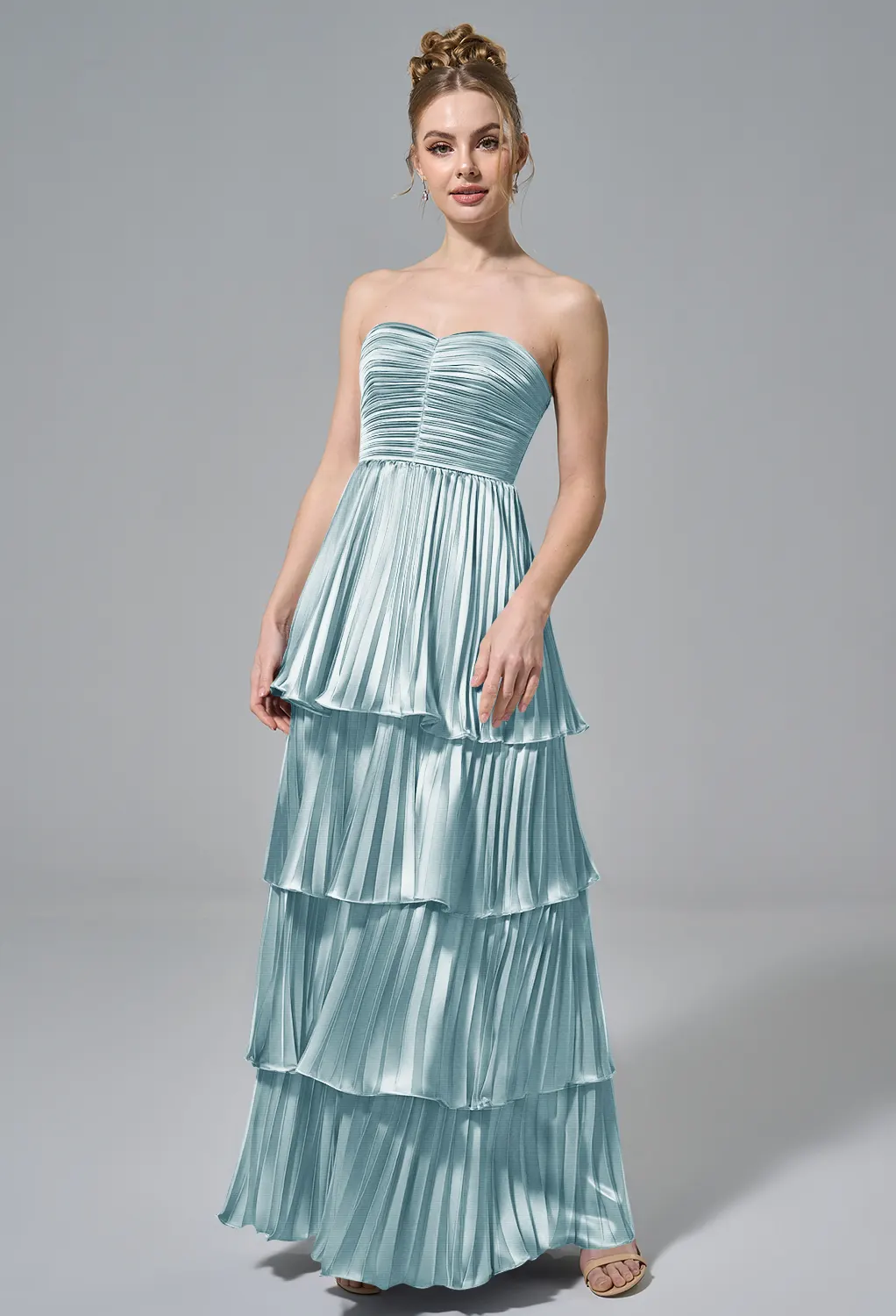 Stretch Satin Bridesmaid Dresses | AW.Bridal