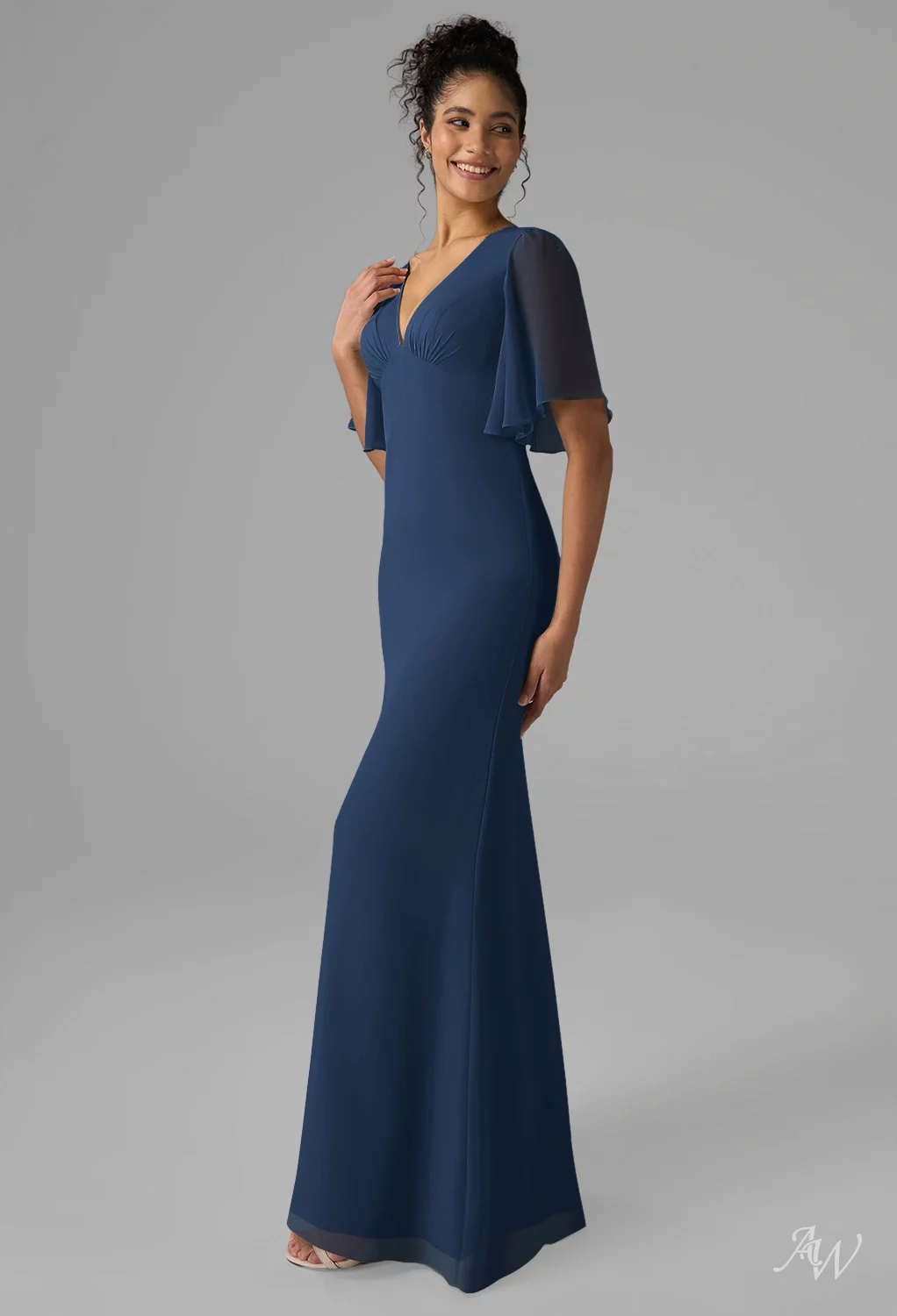 kennedy blue bridesmaid dresses Mia Platinum Dress 