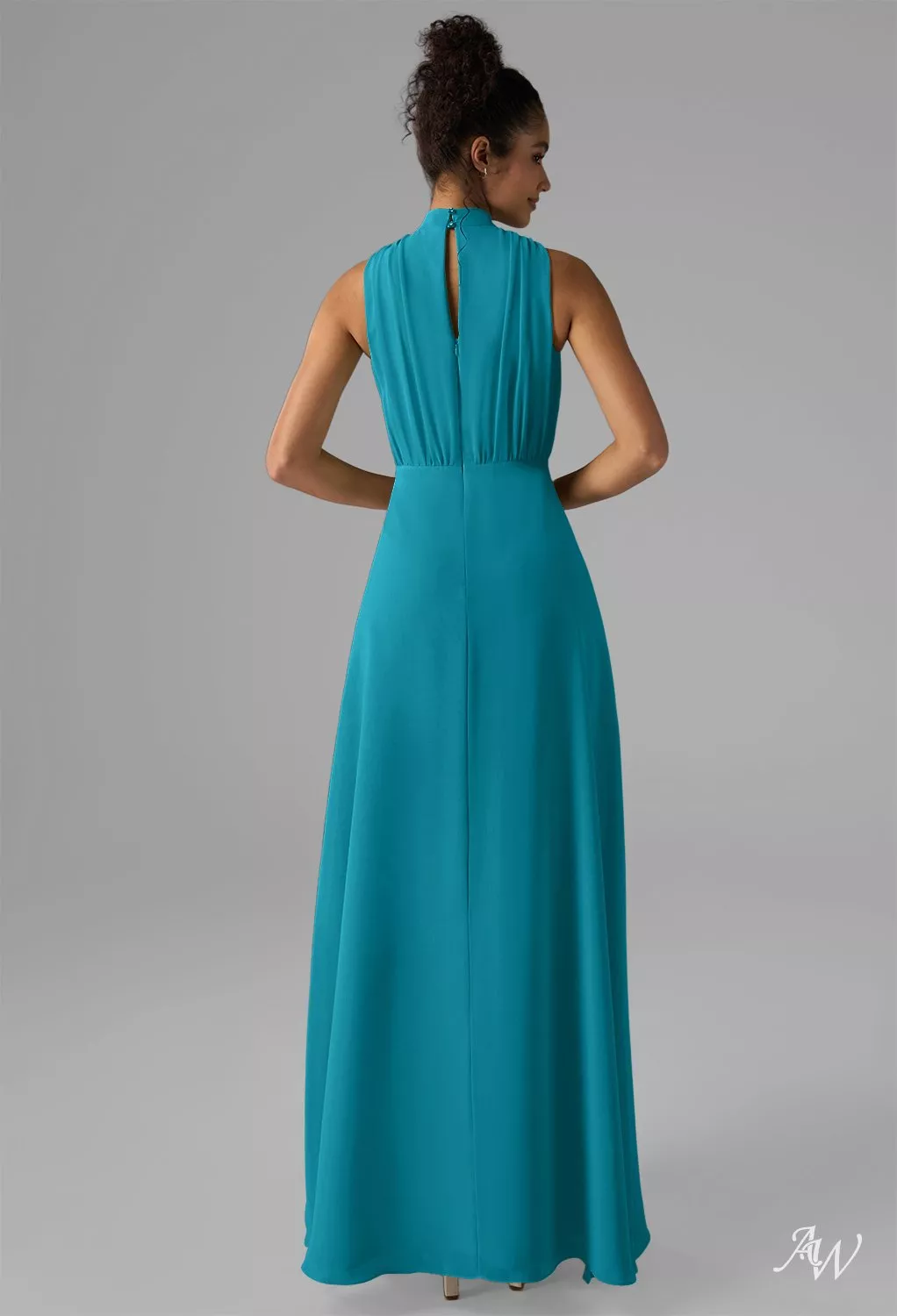 AW Caitlyn Turquoise Bridesmaid Dresses | AW.Bridal