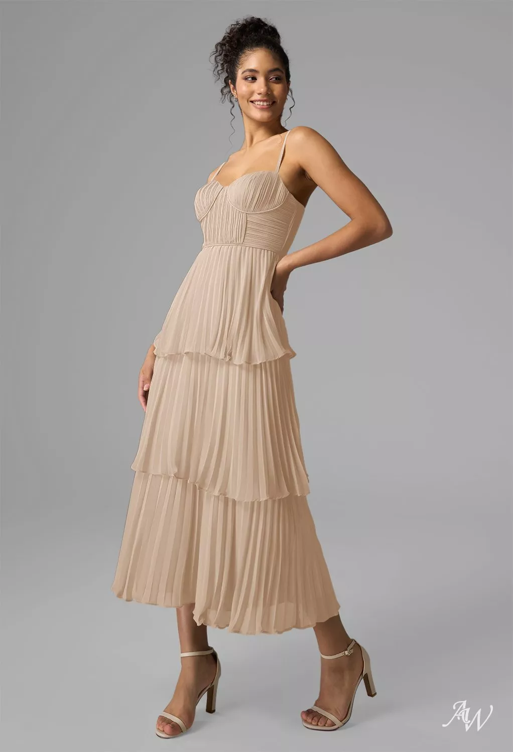 sachin and babi light blue dress 4 Quince Dama Dresses main image 1
