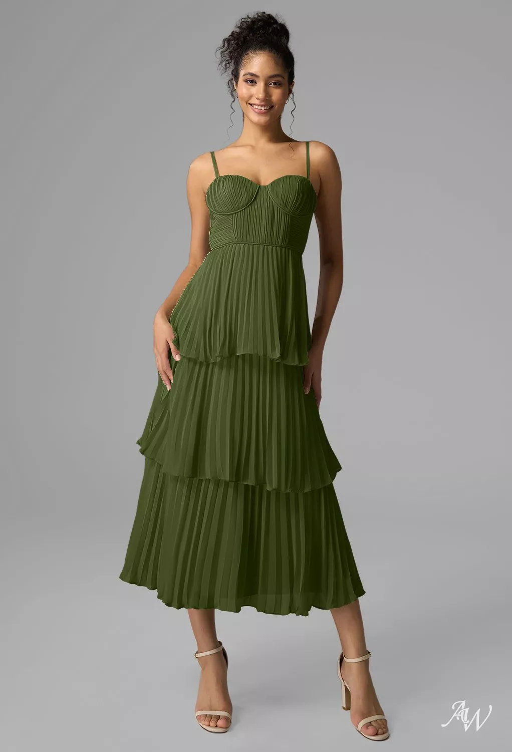 olive green tea length dresses Berylove Women Olive Mother of the Bride Dress Off the Shoulder A Line Tea  Length Satin Wedding Guest Dress