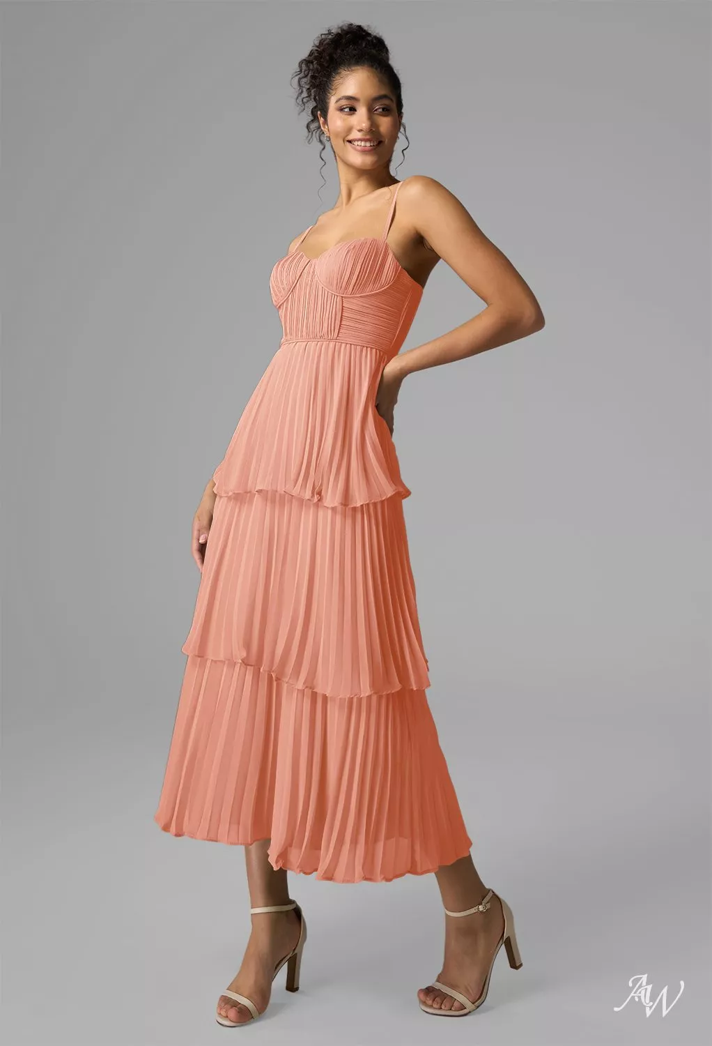 peach wedding guest dress long sleeve Aconiconi Elegant V-Neck Batwing Sleeve Long Wedding Guest Dress  GOOD GIRL REBEL this dress is an excellent choice for formal events requiring polished and graceful attire. Peach Dresses - Dress for