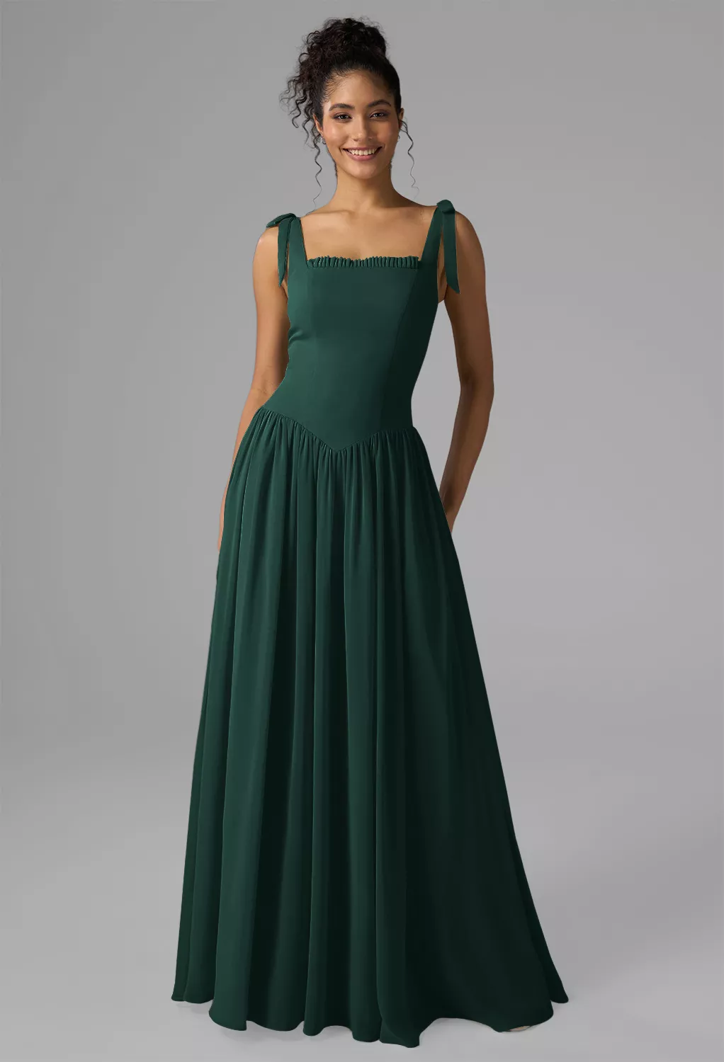 sachin and babi light blue dress Emerald Green Bridesmaid Dresses For Plus Size Ball Gown Emerald Green  Bridesmaid Dresses For Plus Size main image 1