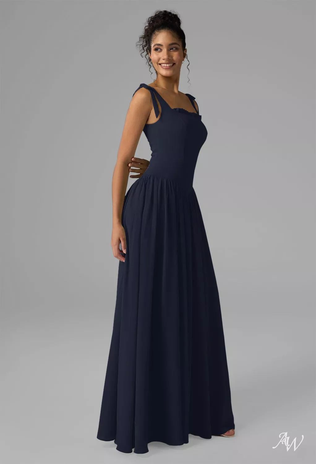 slim fit dress slacks A-Line Off Shoulder Velvet Dark Blue Long Prom Dress, Dark Blue Long Formal Dress Dark Blue / Custom Size main image 0