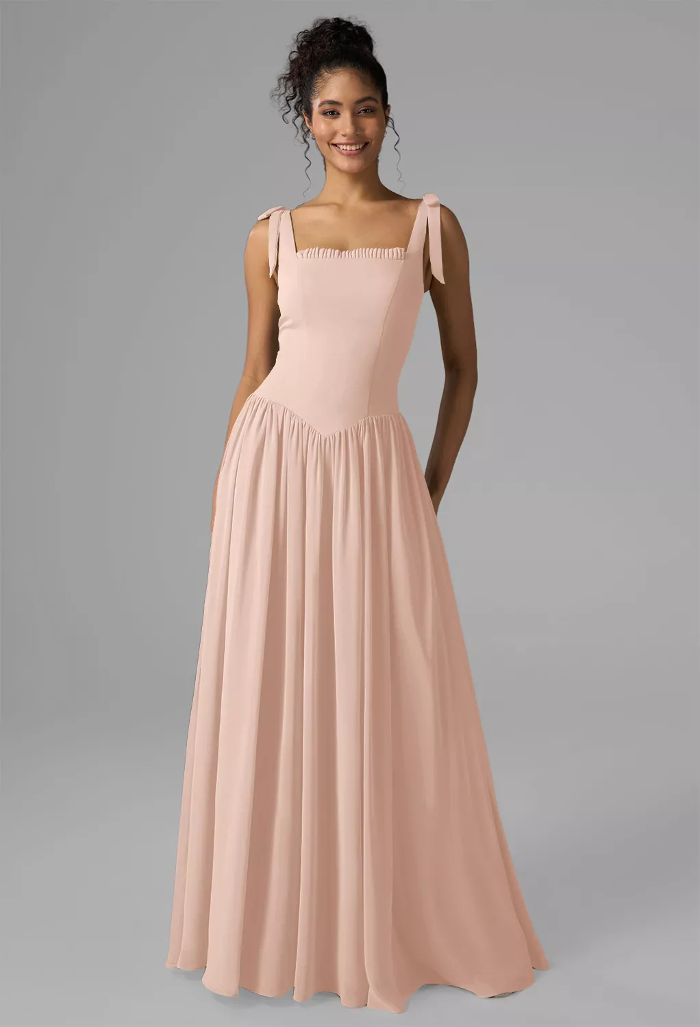 superhero dress up adults Long Pink Formal Dress with Pearls Sage / 10