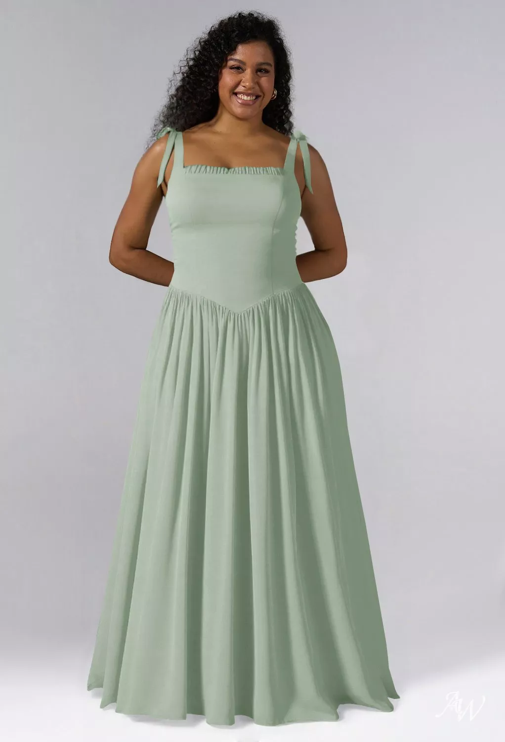 light green plus size dress La Femme 31570 Prom Dress - Light-Periwinkle