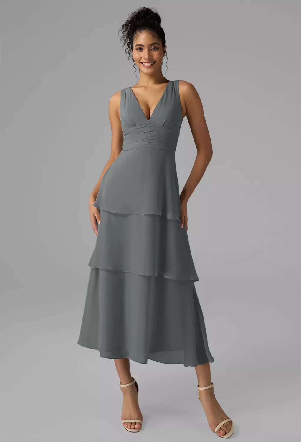 sachin and babi light blue dress House Of CB Gabbi Apricot Ruffled Front Gown 🧡 The dress of the season.  Glamorous with a vintage style, 'Gabbi' has the most beautiful silhouette  that's perfectly gathered at the hip. This main image 0