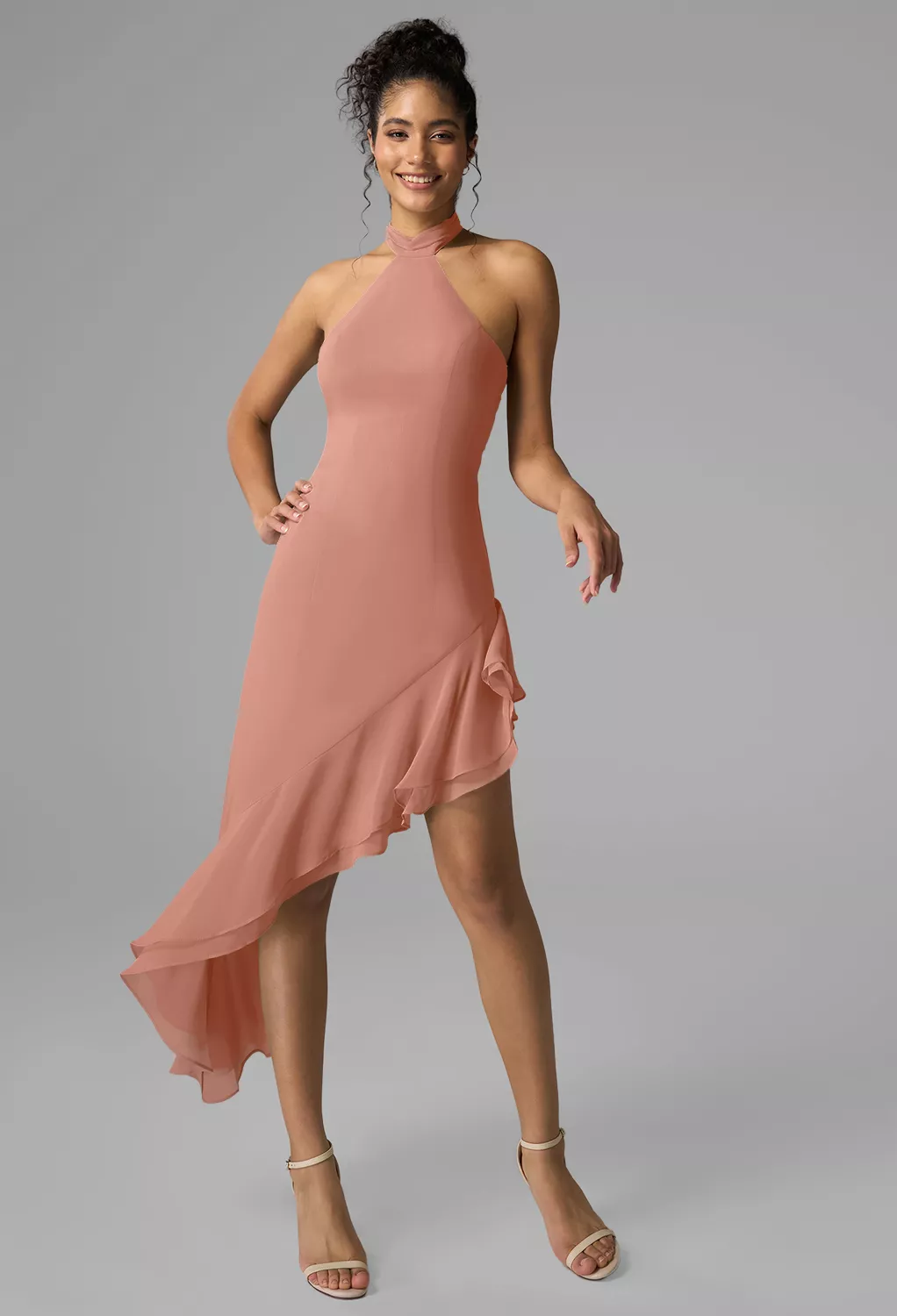 strapless open back dress Hazel Dress | French Rose | Spring | Summer | Maxi Dress