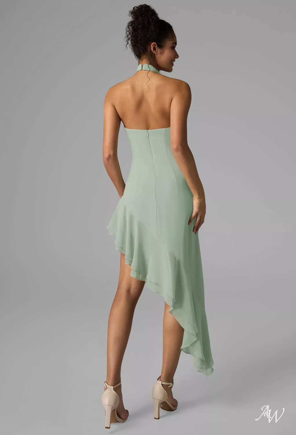 mint sage green dress All Yours Deep Sage Green Ruffled Midi Dress  Shop the Mint