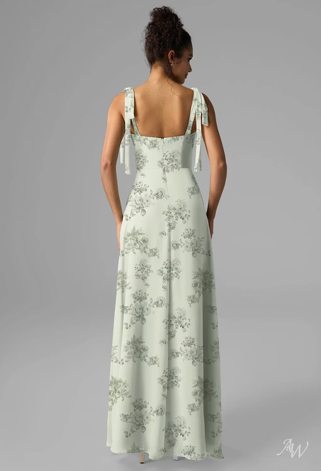 pistachio coloured bridesmaid dresses Pale Pistachio Bridesmaid Dress Matte Satin Size Small