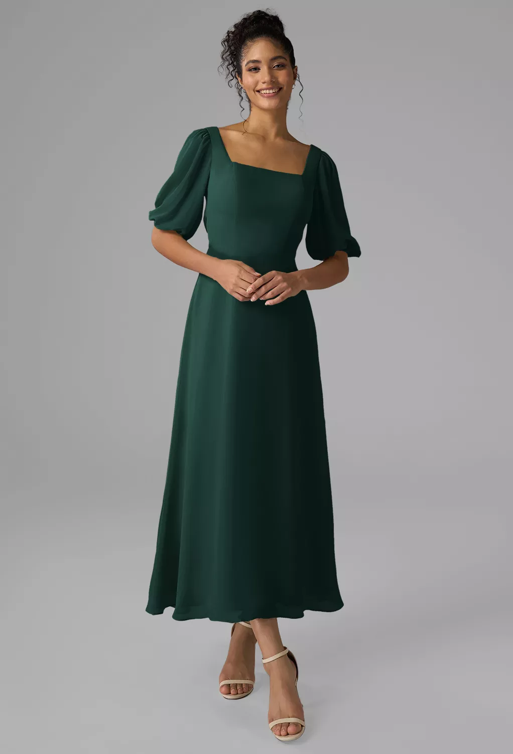 AW Rowan Dark Emerald  Bridesmaid Dresses