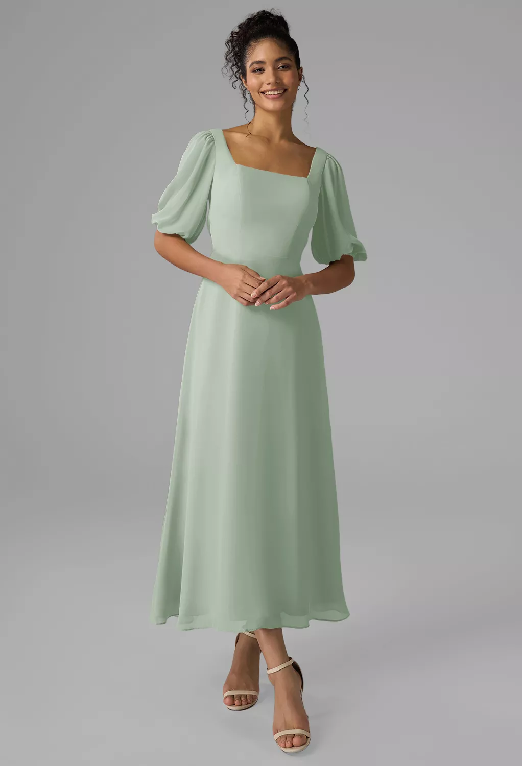 AW Rowan Sage Green  Wedding Guest Dresses