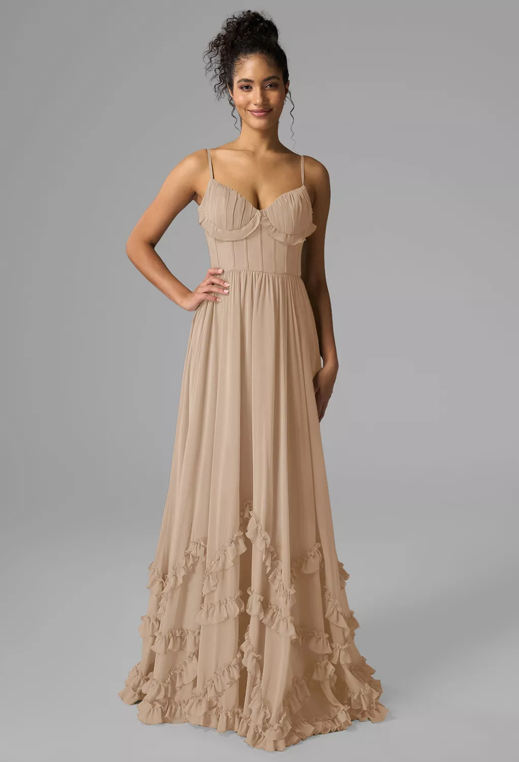 Champagne, Nude Bridesmaid Dresses Page 4 | AW.Bridal