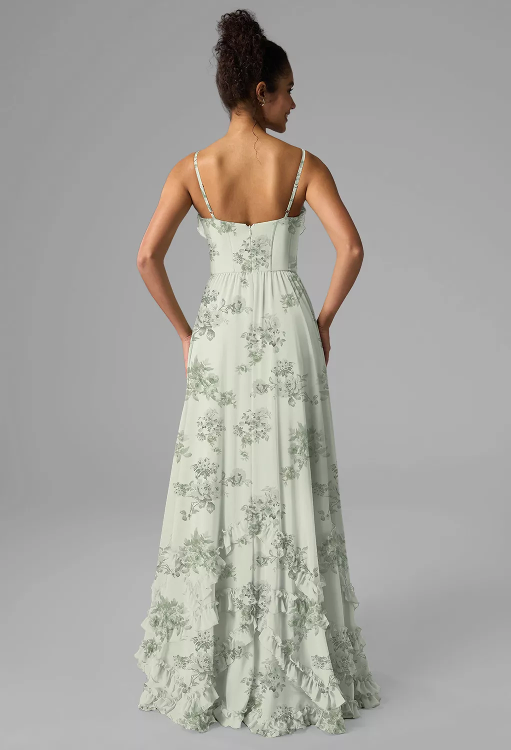 Pistachio Green Penoy Dresses | AW.Bridal
