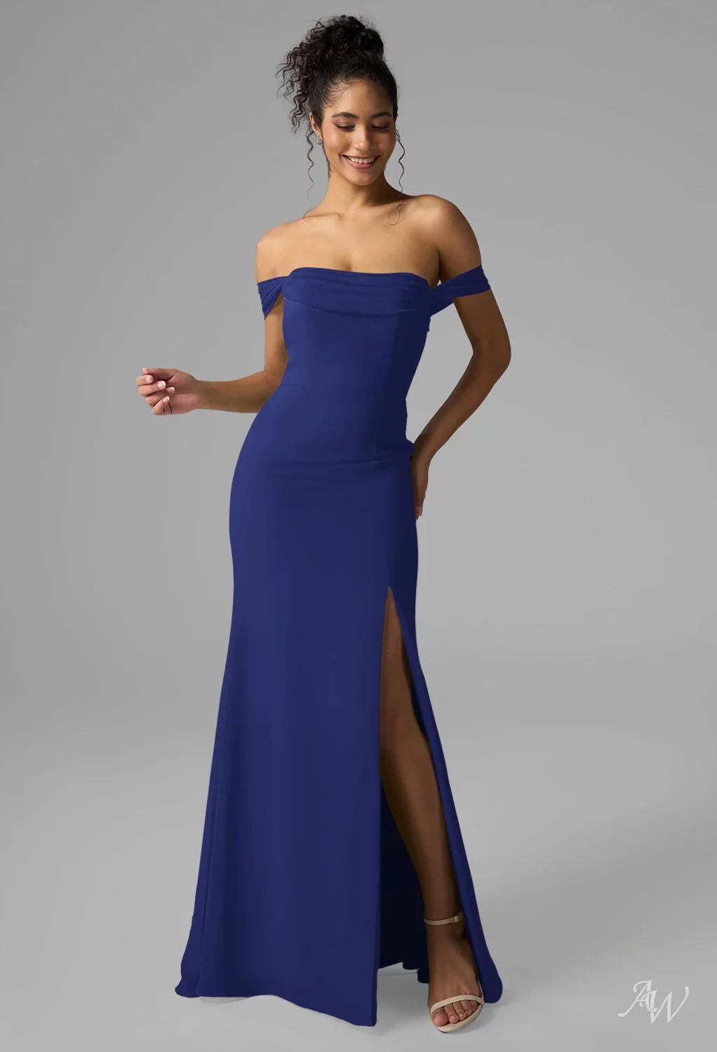 AW Chelsea Royal Blue Bridesmaid Dresses