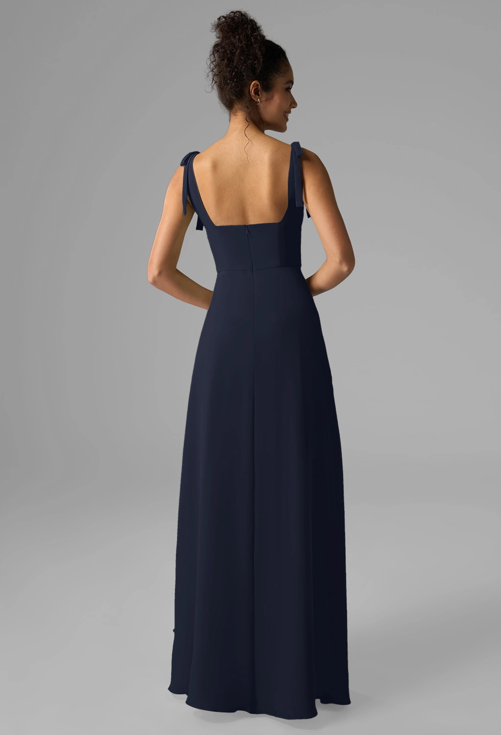 Dark Navy Black Tie Wedding Guest Dresses | AW.Bridal