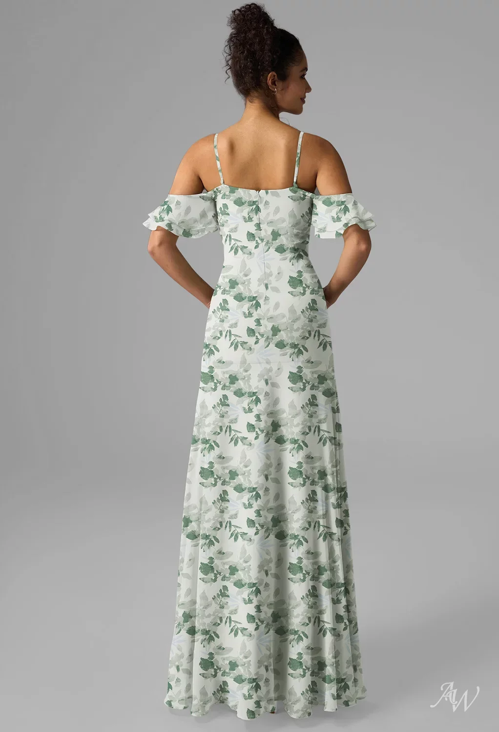 AW Roisin Tea Green Shade Bridesmaid Dresses | AW.Bridal