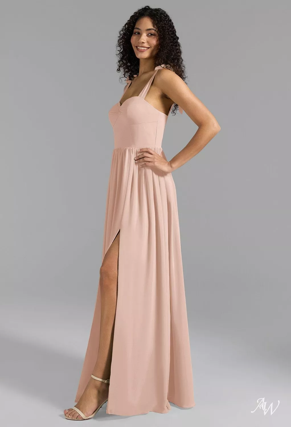 pearl pink formal dresses Pink