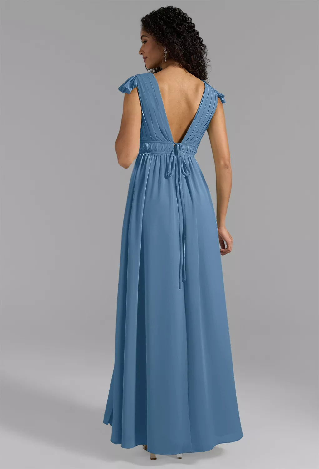 dress blue ribbons Jane Summers James Simple White Strapless Midi Mermaid Rehearsal and Wedding Dress 6 / White with Light Blue Ribbons , female , adult main image 0