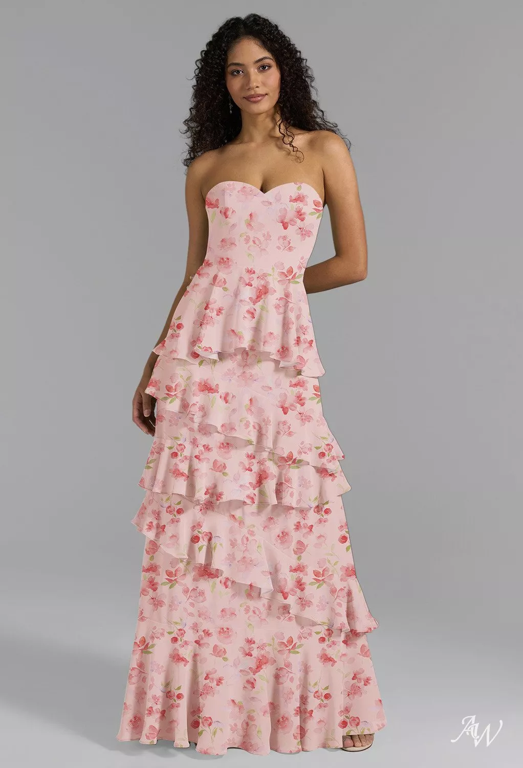 AW Nate Peach Blossom Breeze Bridesmaid Dresses | AW.Bridal