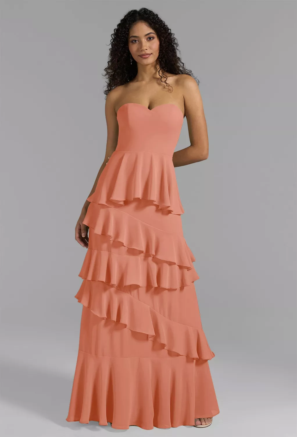 Peach Pink Spring Wedding Guest Dresses Page 2 | AW.Bridal