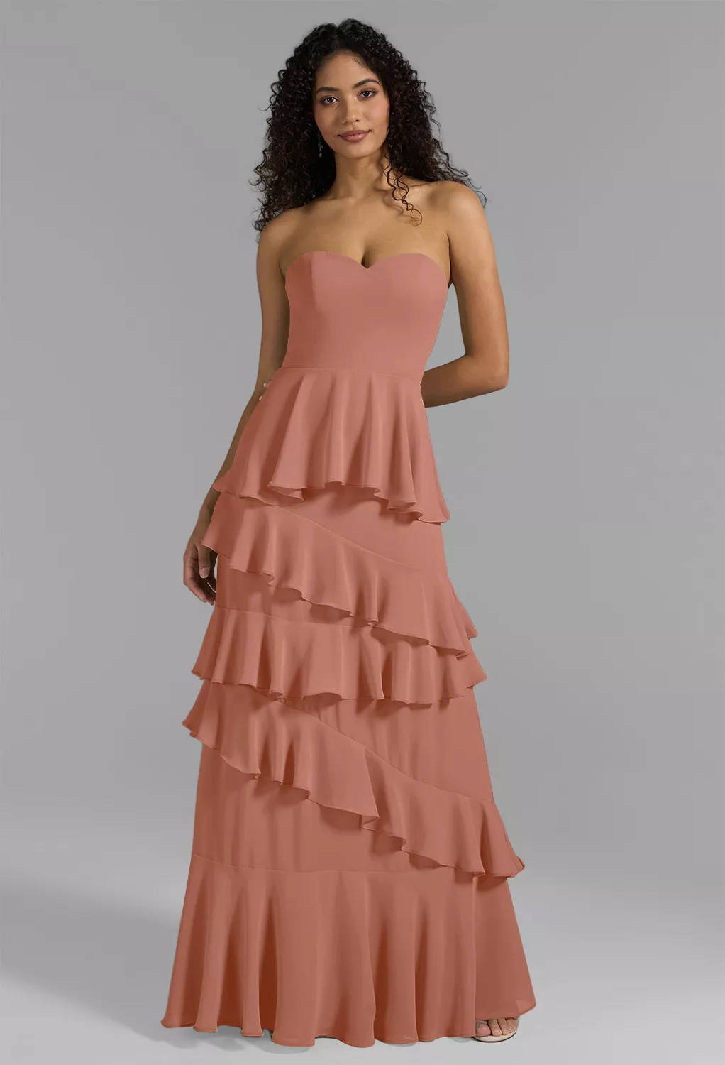 Rose Pink Summer Wedding Guest Dresses | AW.Bridal