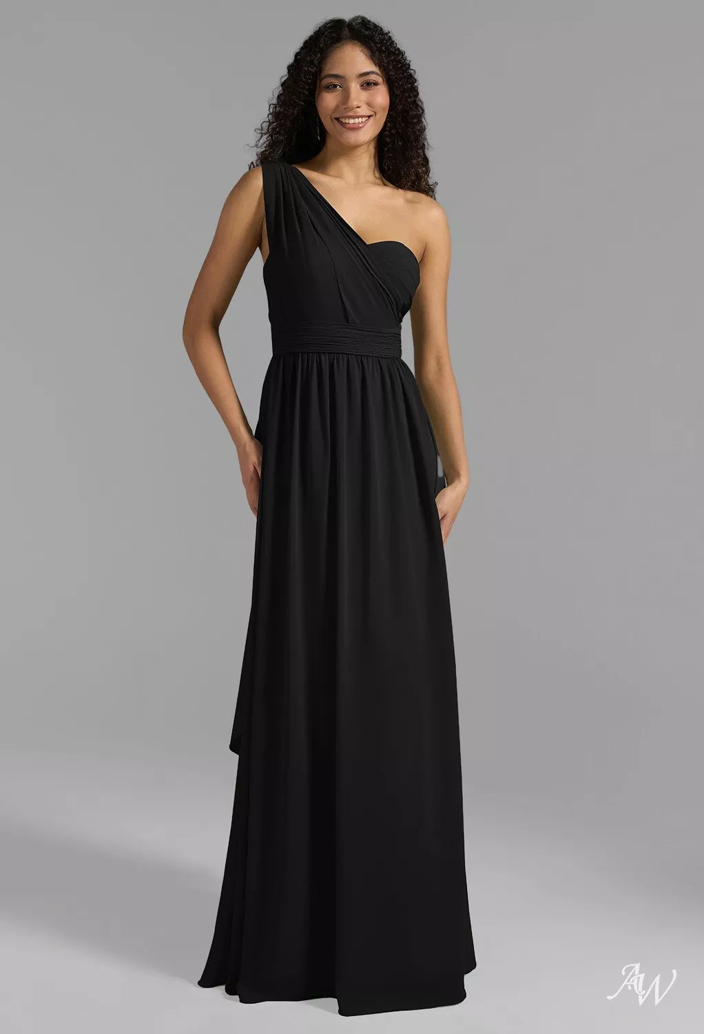 AW.Bridal A-line Sweetheart Neckline Floor Length Sleeveless Long Bridesmaid Dresses Dress Black Size 16