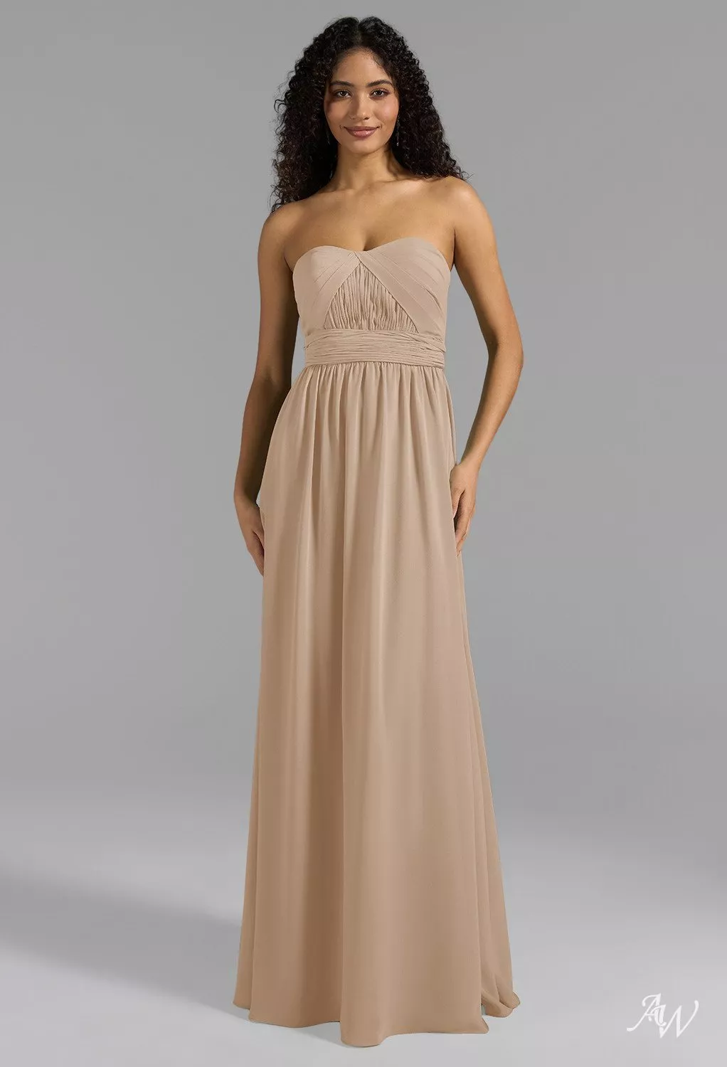 AW Ray Champagne Bridesmaid Dresses | AW.Bridal