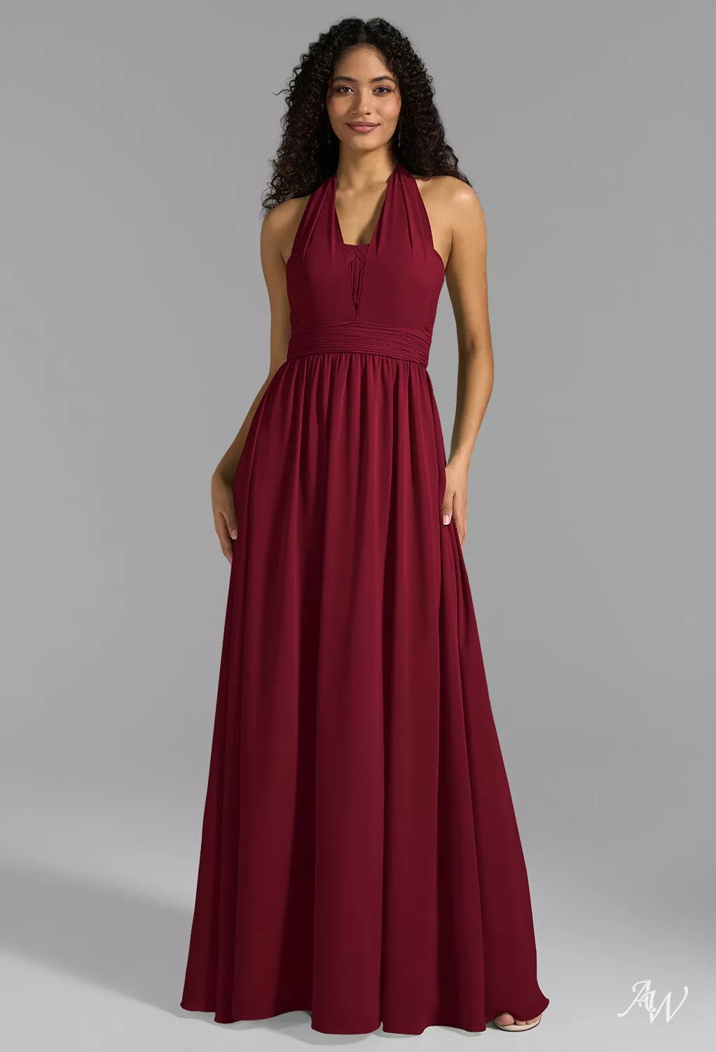 red sweetheart neckline bridesmaid dress Custom Backless A-Line Floor Length Bridesmaid Dress with Sweetheart  Neckline main image 0