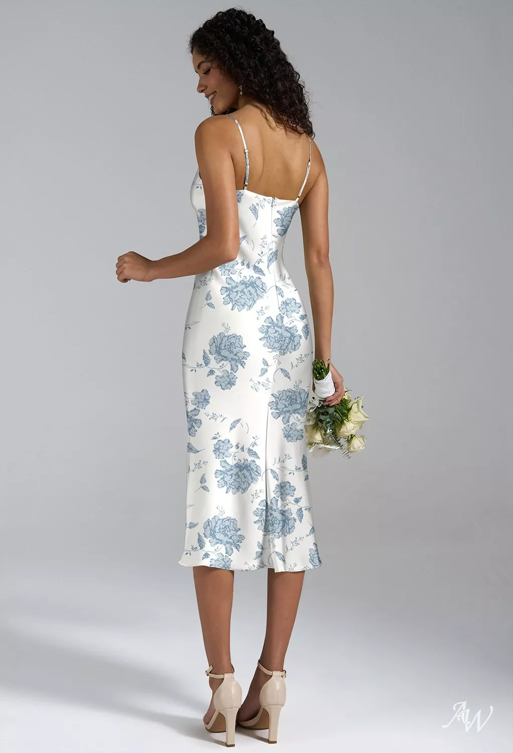 dusty blue sheath dress Garden Of Tiles Shirt Dress  Multi Tile Print