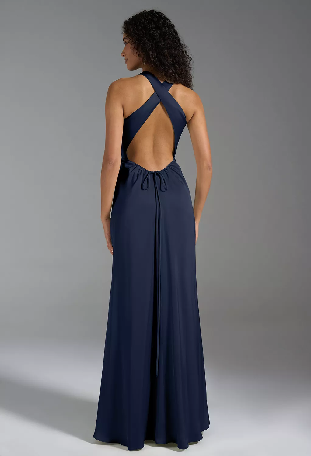 cinderella light blue dress Cinderella Divine 7485 Prom Dress - Smoky Blue main image 0