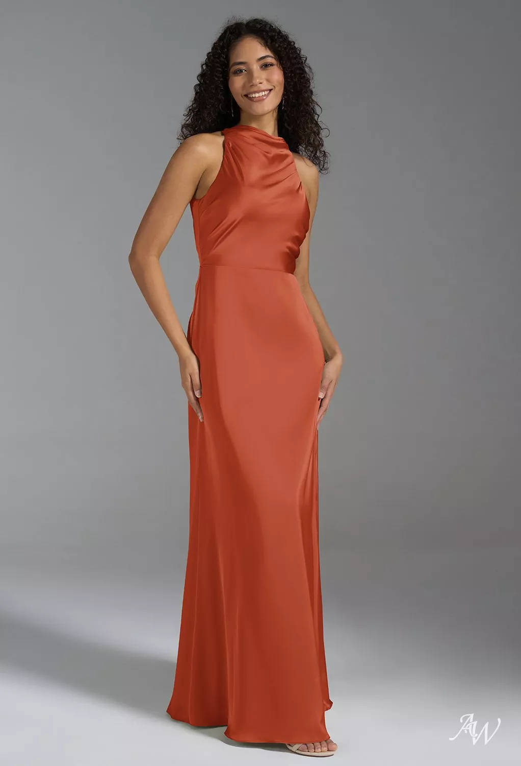 women formal dress Deep V-Neckline Short By Ladivine CC2430 - Evening Gown Our Elegant Sleeveless Style-Color-Dim:AP1E211044_BI412_M Color:DUSTY LAVENDER Carolina Herrera Runway Sequin