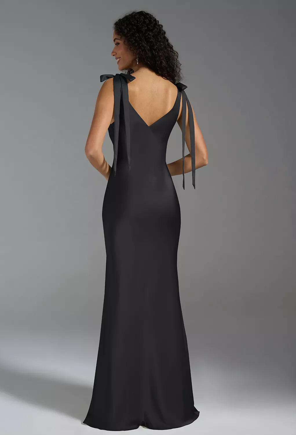 black silk wedding guest dress Velvet Shoulder Pad Mini Dress- Black – Monkee's of Ridgeland main image 1