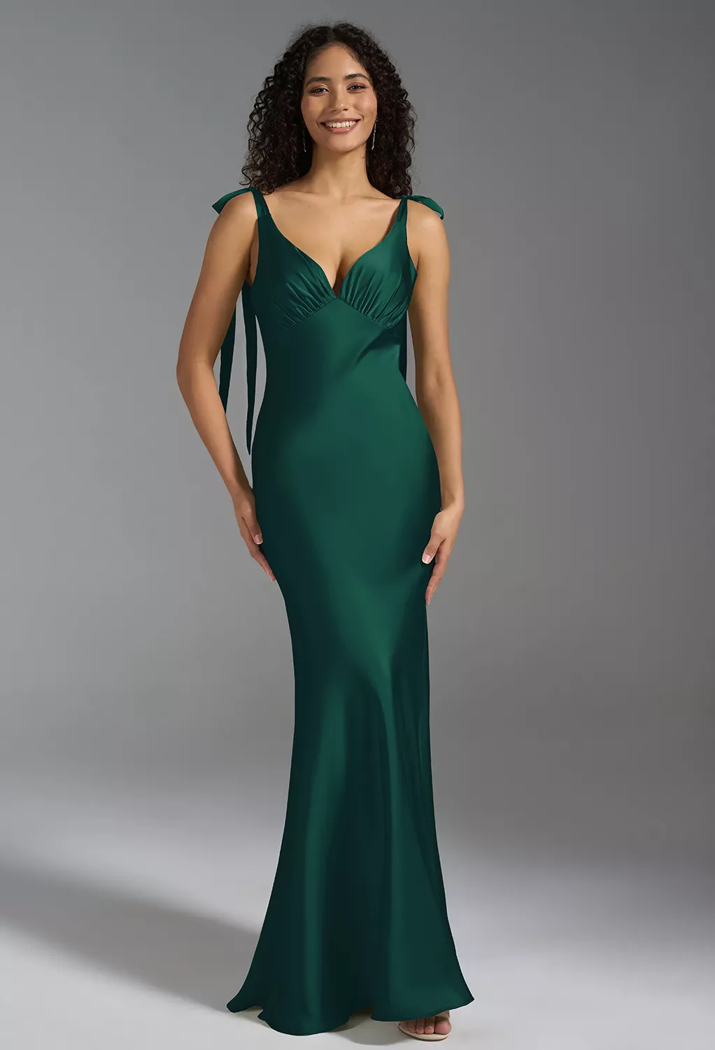 green dresses for fall wedding Elegant Olive Green Pleated Fitted Dress for Women