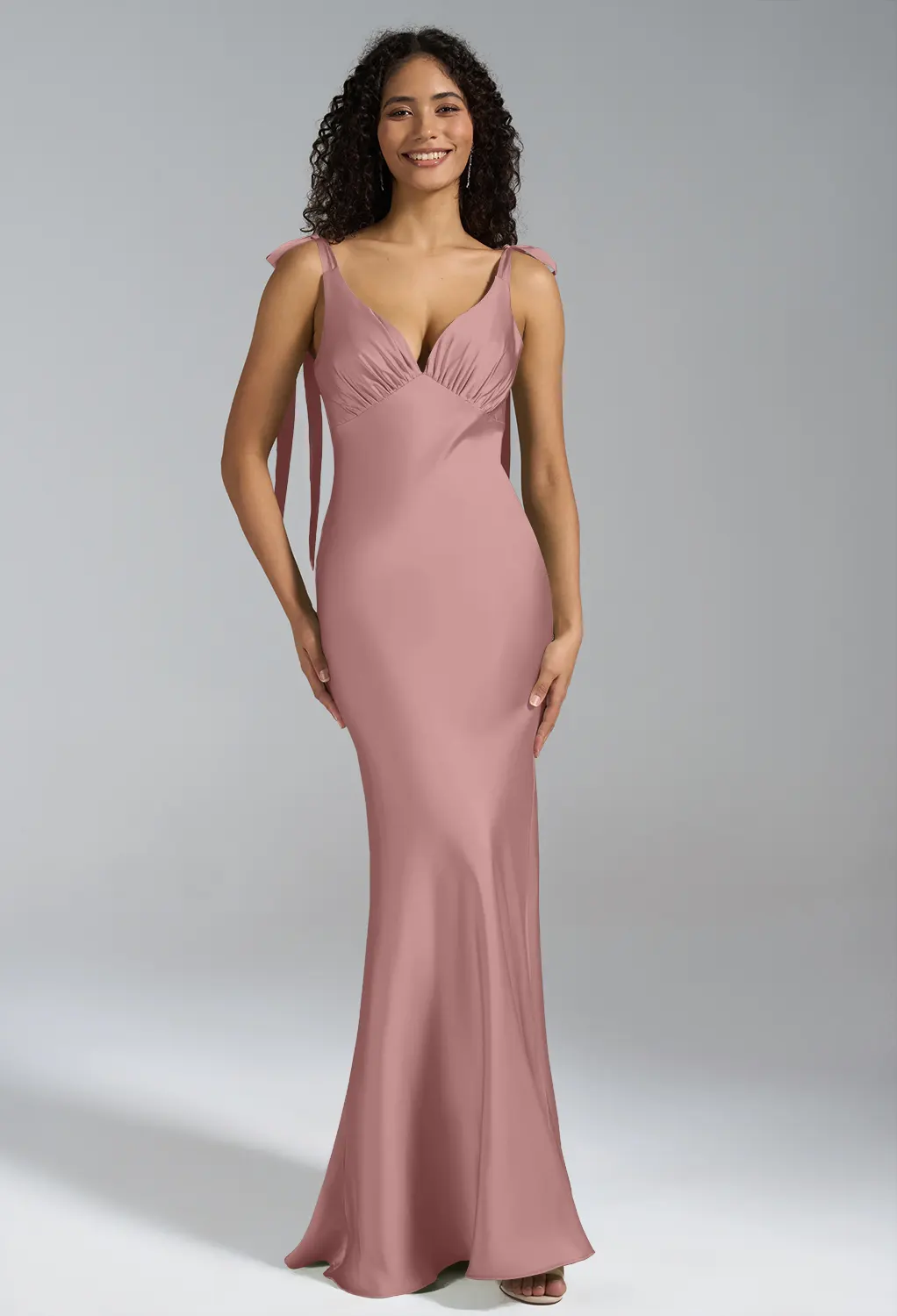 Muted Terracotta Beach Wedding Guest Dresses | AW.Bridal