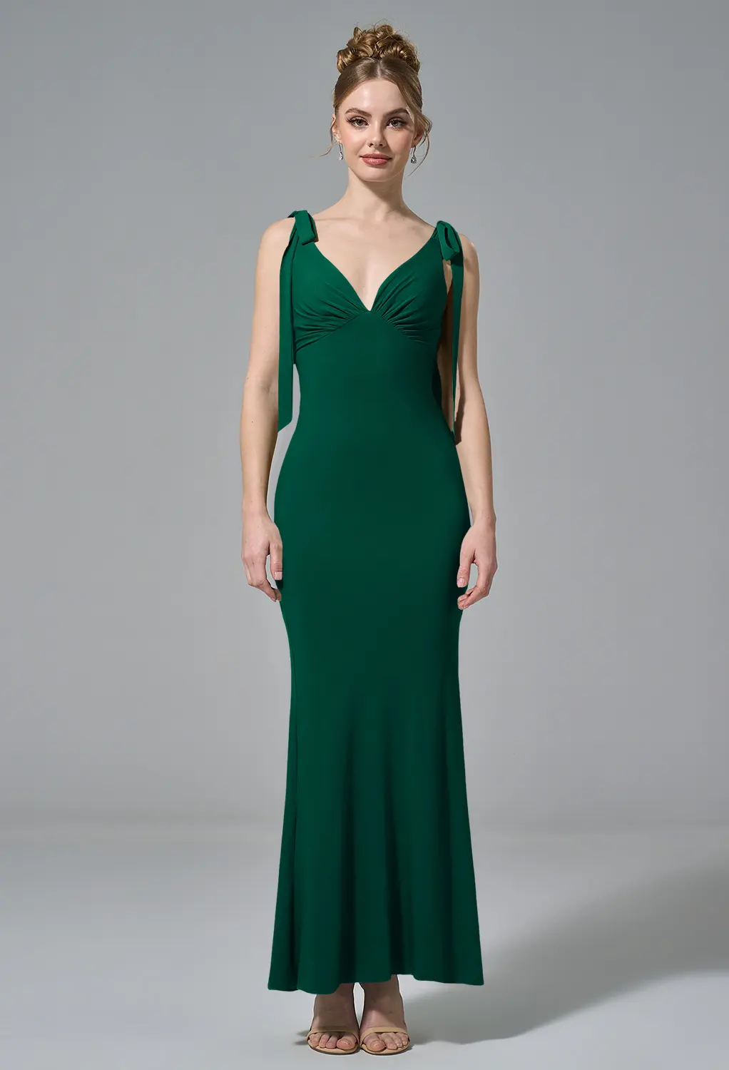 Evergreen Casual Wedding Guest Dresses