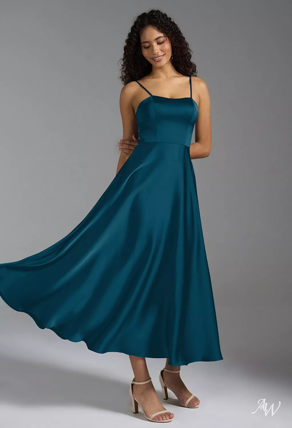 green emerald velvet dress Cielo Blue / 0 USA main image 0