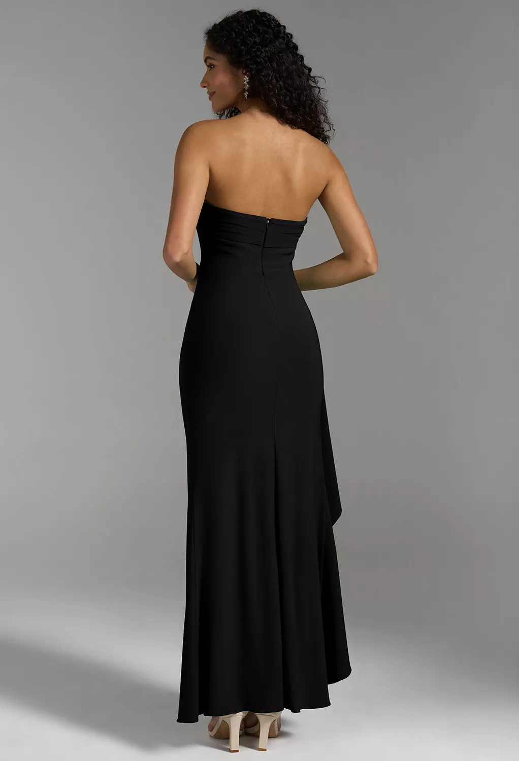 Black, Strapless Bridesmaid Dresses | AW.Bridal